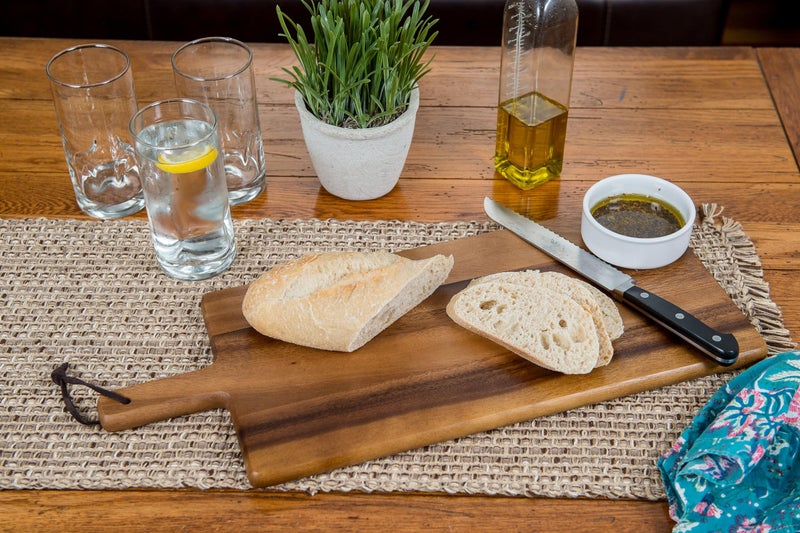 Lipper International Acacia Wood Kitchen Cutting and Serving Board, 21-1/2" x 8-3/4" x 3/4" - Image 3